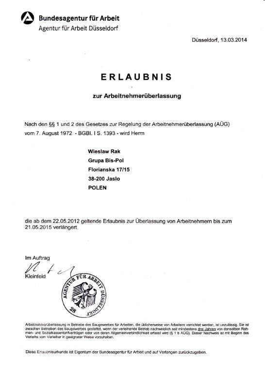 german certificate
